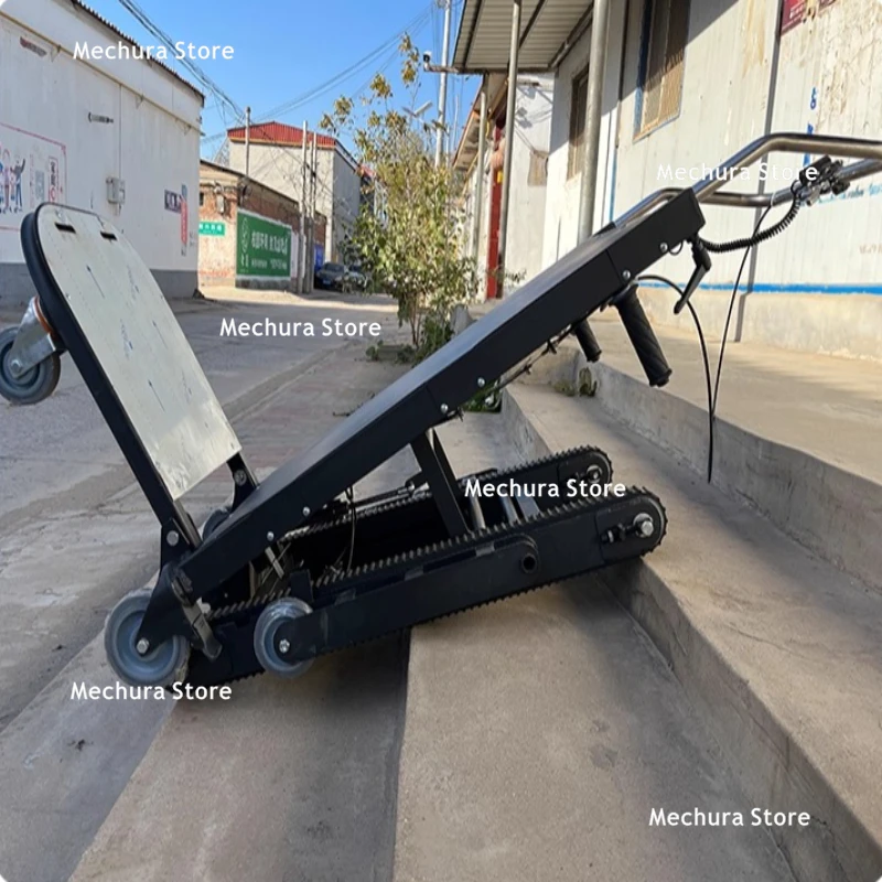 Fully Automatic Climbing Carts Folding and Handling Vehicle for Furniture Climbing Carts Electric Stair Business Portero JTC