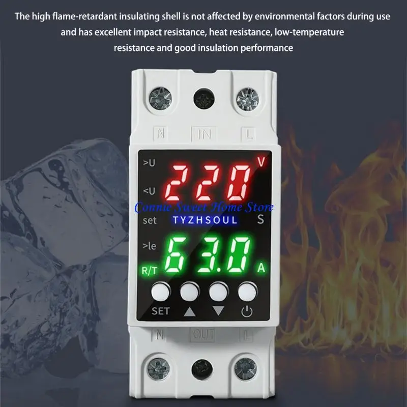 LXAF Intelligent Relays Reset Protectors Over Voltages Current & Under Voltages Protective Device Voltages Protectors Relays