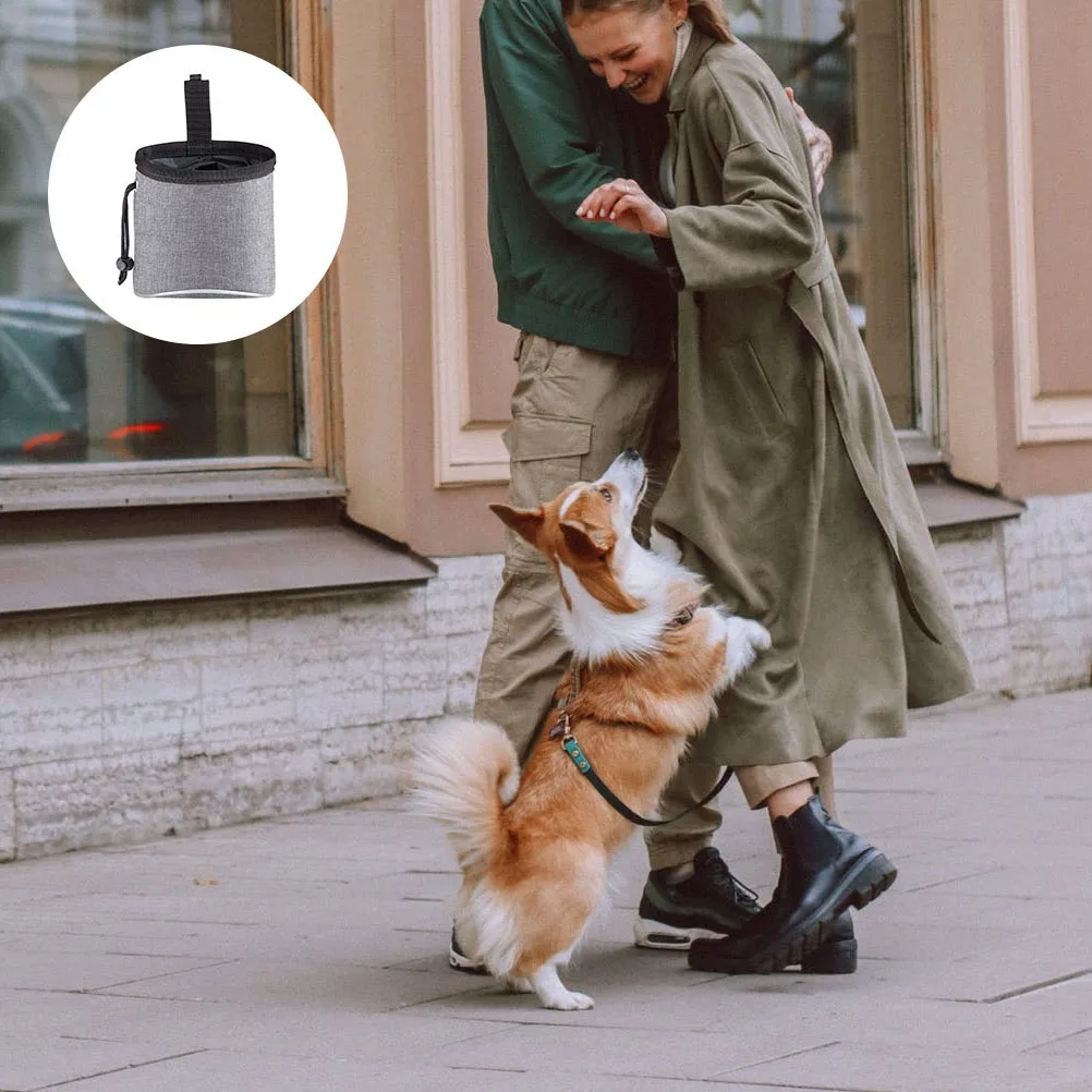 

Dog Training Snack Bag Portable Puppy Treat Pouch Outdoor Food Accessory Pet Bags Holding Dog Toys Accessories