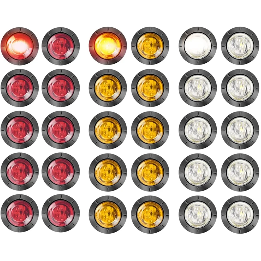 

ABS LED Clearance Marker Side Light trailer marker lights, clearance lights, turn signals DC 12V