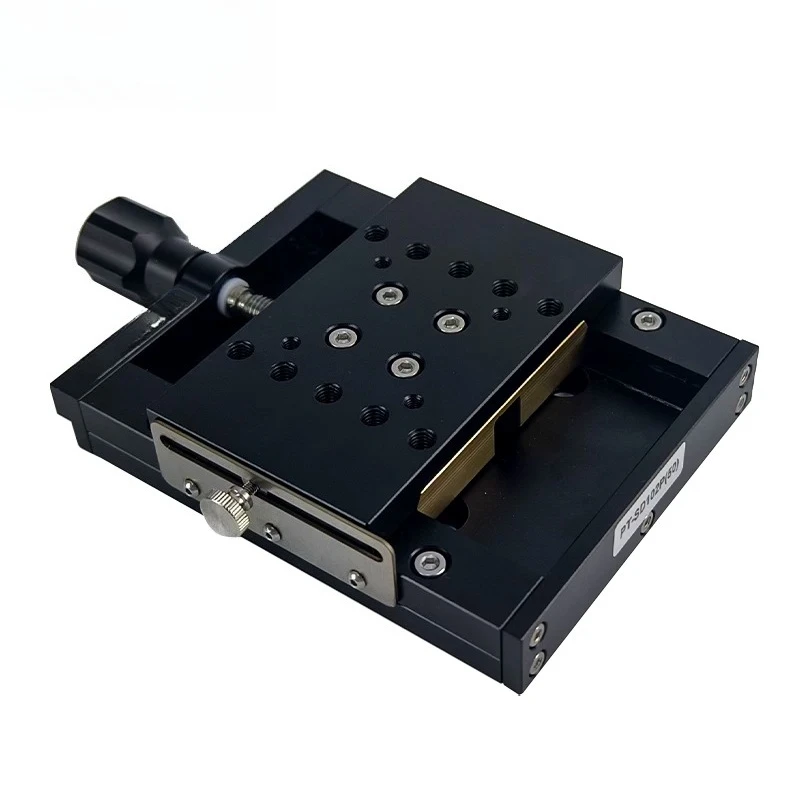 PT-SD102P Manual translation stage X-axis sliding stage Precision displacement stage Linear