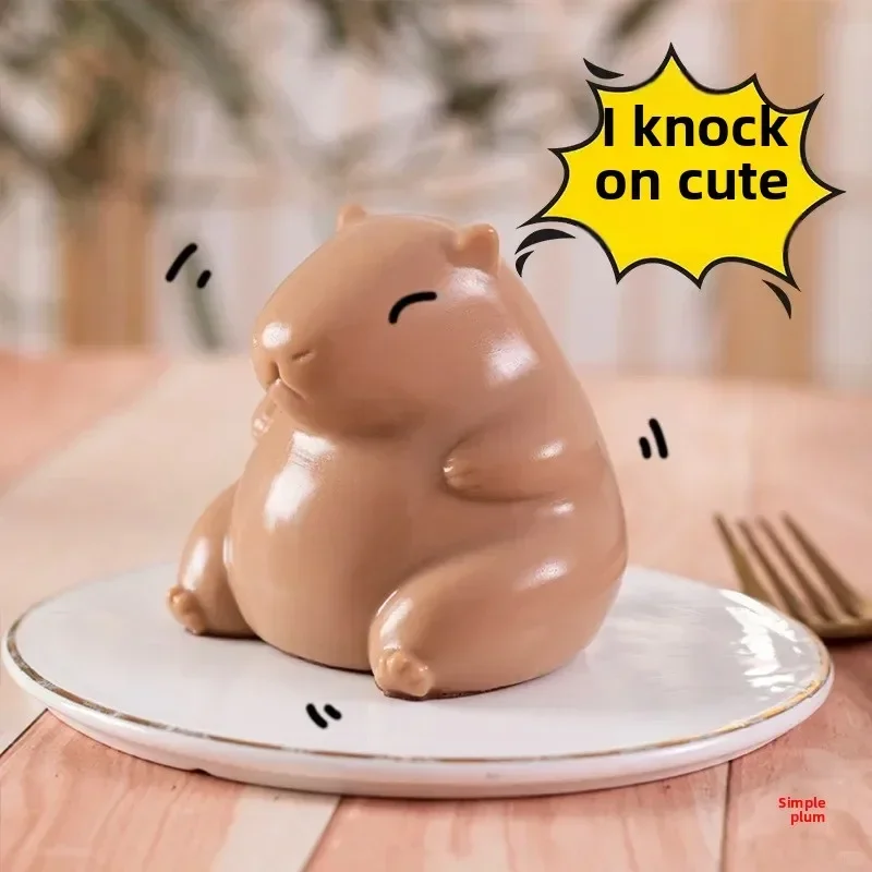 3D Silicone Dessert Molds Cute Capybara Dolphin Design Food Grade Jelly Pudding Makers for DIY Home Baking Sweet Treats
