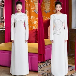 CustomizedJiayigong Prom S Sequined Clubbing A-line Scoop Neck Bespoke Occasion Gown Long Dresses