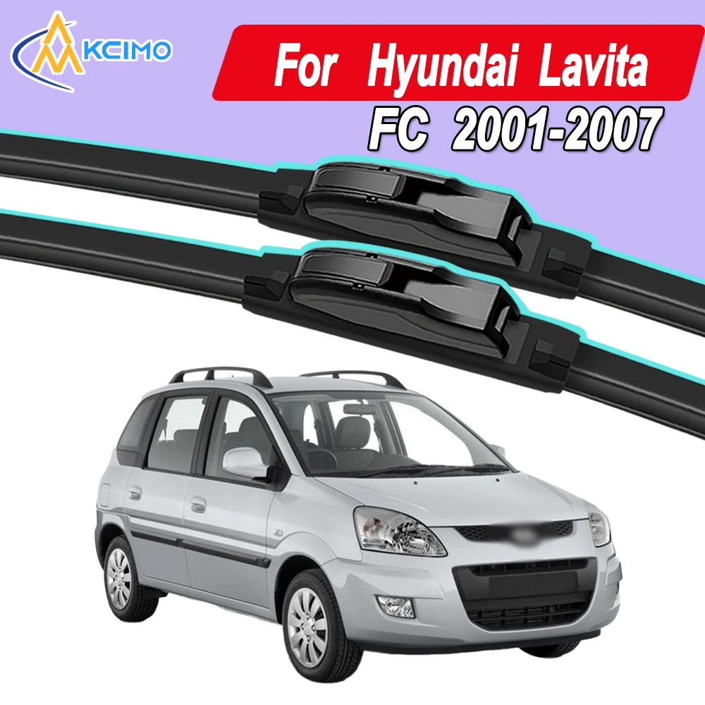 

Силиконовые щетки стеклоочистителя автомобиля для Hyundai Лалита ФК 2001-2007 — всепогодные бесшумные щетки стеклоочистителя, быстроразъемный зажим