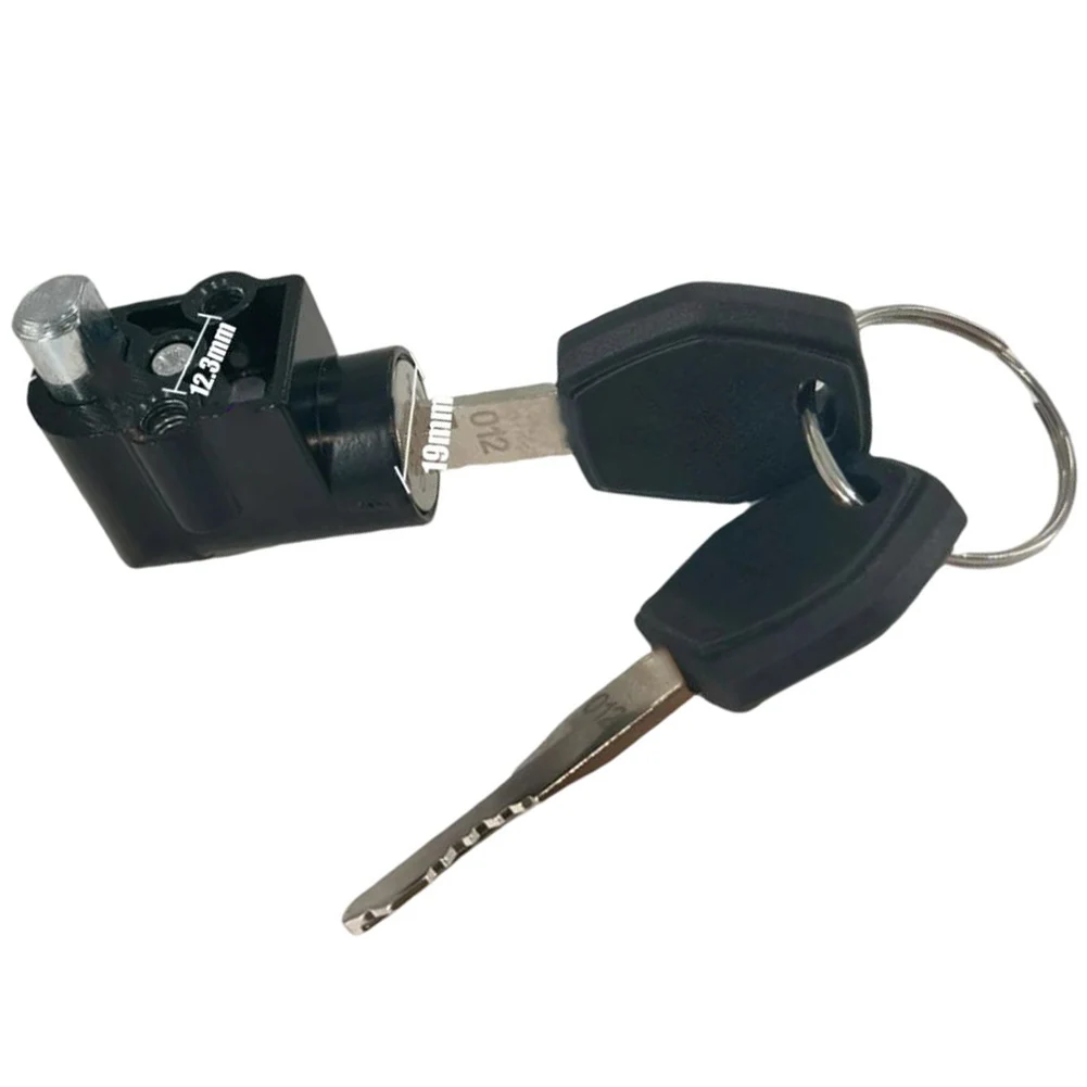 Ebike Super73-بطارية بولي قفل البطارية ومفتاح/قفل أجزاء Ebike مع مفتاح لعلبة بطارية بولي/مقبس طاقة بولي-مفتاح الطاقة