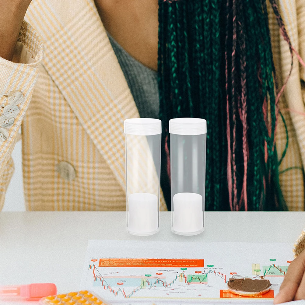 20 Pcs Coin Storage Box Collection Collecting Tubes Supplies Holder Case with Cover