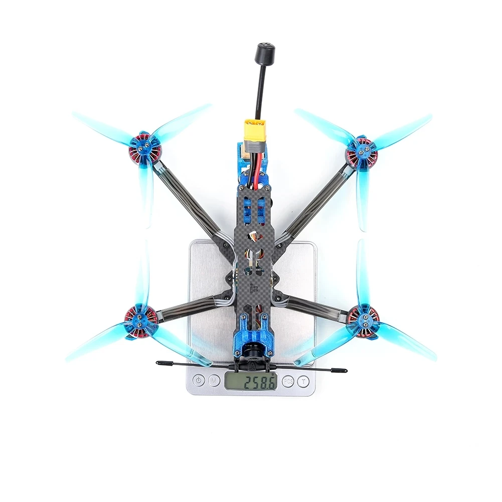 iFlight Chimera5 DC 5inch 219mm LR HD BNF W/Caddx Polar Vista Digital HD System/XING 2005 2550KV motor/Beast F7 55A AIO for FPV