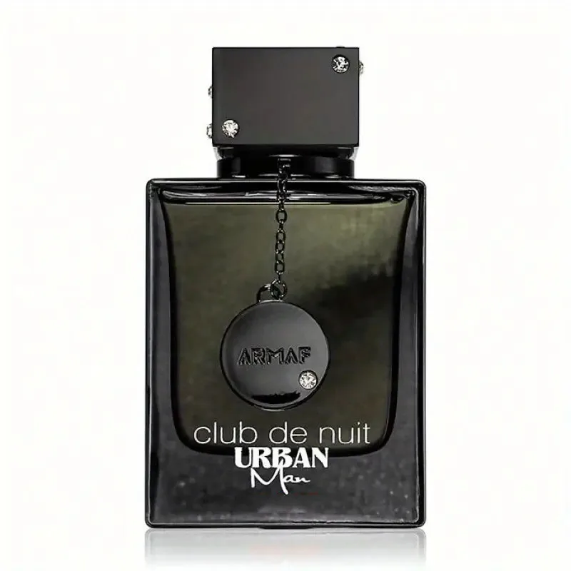 Armaf Club de Nuit Urban Man Parfum para hombre, 105 ml - Elegante botella negra con embalaje elegante, ofrece un negrita y urbano - Inspir