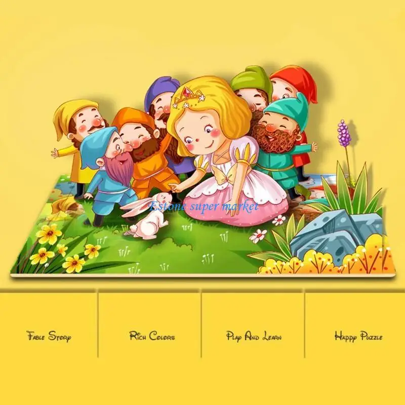 Puzzle 090B pour enfants, Intelligence préscolaire, l'imagination, pour garçons filles