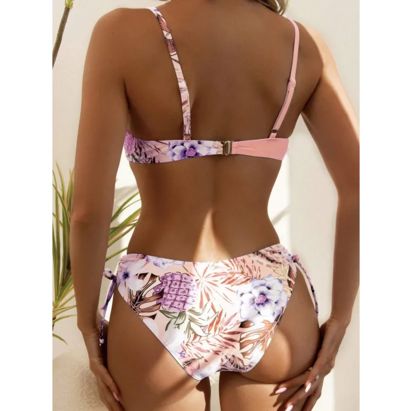 Sexy Push Up Bikini 2026 Costumi da bagno donna Costume da bagno femminile per costumi da bagno Costumi da bagno Bikini brasiliano Set Beachwear Piscina Bagnante