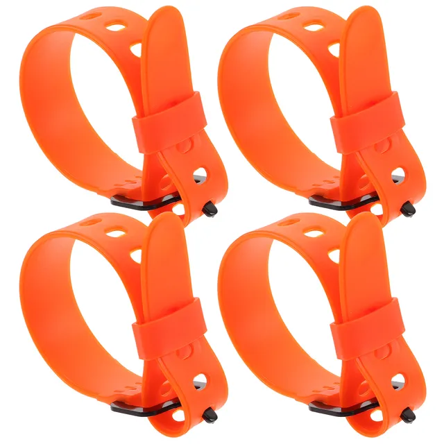4Pcs Adjustable Snowboard Binding Straps Quick Release Ratchet Buckle Cold Resistant Ski Boot Straps for Men Women All Levels 2 4Pcs Adjustable Snowboard Binding Straps Quick Release Ratchet Buckle Cold Resistant Ski Boot Straps for Men Women All Levels 2