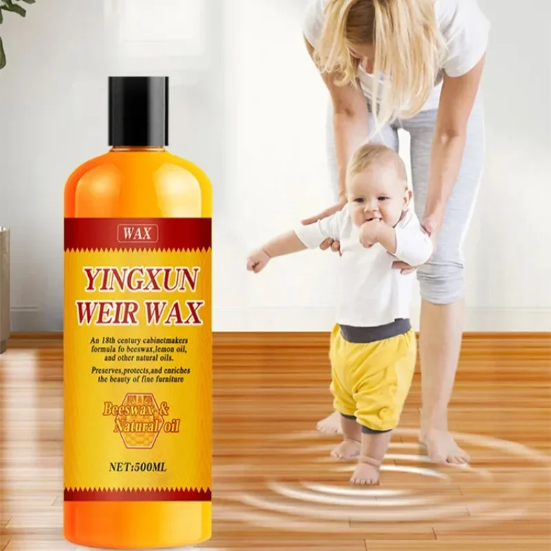 Wood Floor Maintenance Wax Floor Cleaner Care Essential Oil Furniture Care Polishing Beeswax Brightening Wear-Resistant Wooden