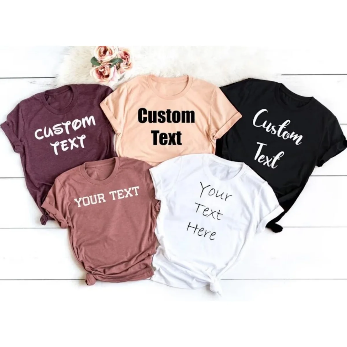 Personalized T-shirt, Custom T-Shirts, Custom Shirt, Personalized Shirt, Custom Shirt Printing, Custom Shirt for Women, Custom S