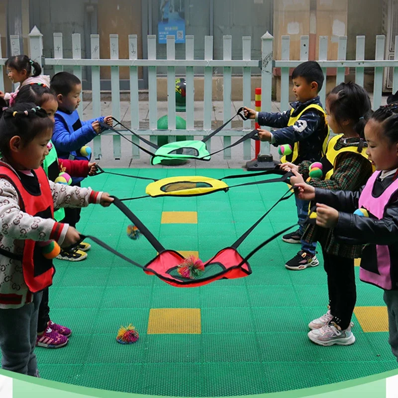 Interaktiver Zwei-Spieler-Sprung kreis werfen und fangen Ballsport spiel sensorische Spielzeuge Outdoor-Indoor-Spiel aktivitäten für Kinder