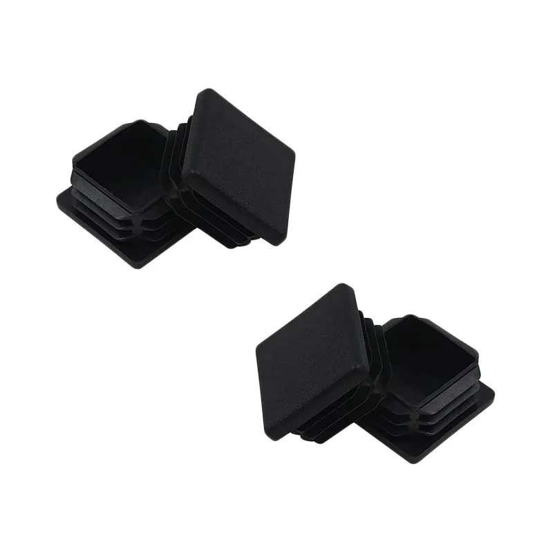 10/50/10pcs Plastic Square Plug For Steel Pipe 20/25mm Tube Plug Caps For Living Room Furniture Bed Fame Hole Cap - Image 5