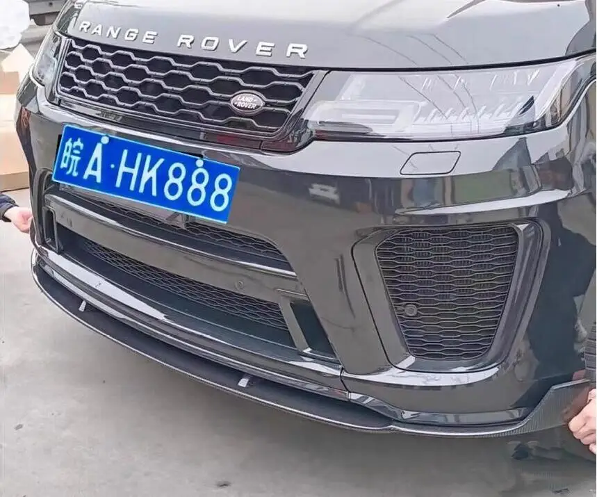 

Бампер передний из углеродного волокна для Land Rover Range Rover Sport SVR 2018 2019 2020 2021 2022