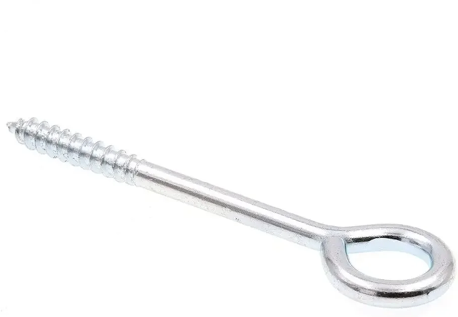 

9067428 Screw Eye, Lag Thread, 1/4 in X 3-3/4 in, Zinc Plated Steel, Pack of 10