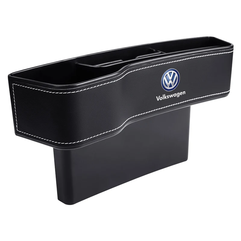 Multifunctional Car Seat Crevice Storage Box Seat Gap Slit Pocket Manager For Volkswagen VW RLine Tiguan Polo Arteon Jetta TROC