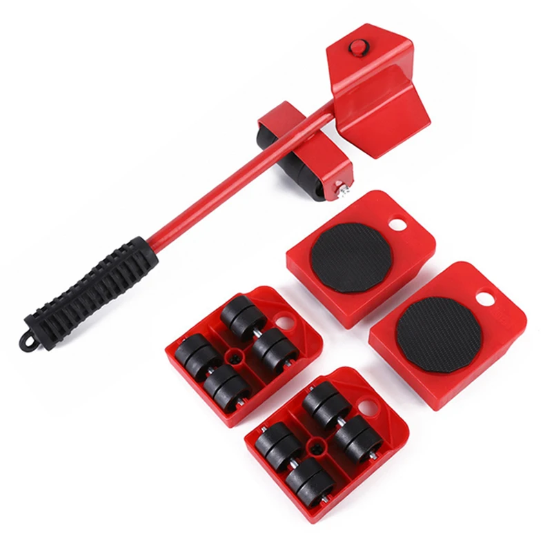 

Набор транспортных роликов для перемещения мебели, набор инструментов для снятия подъемного перемещения с колесной планкой, устройство для перемещения тяжелых предметов, ручные инструменты