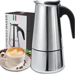 4/6/9 kubki Moka Pot Caffe Machine Filiżanki do kawy Ekspres do kawy Latte Percolator Kuchenka Top Moka Ekspres do kawy