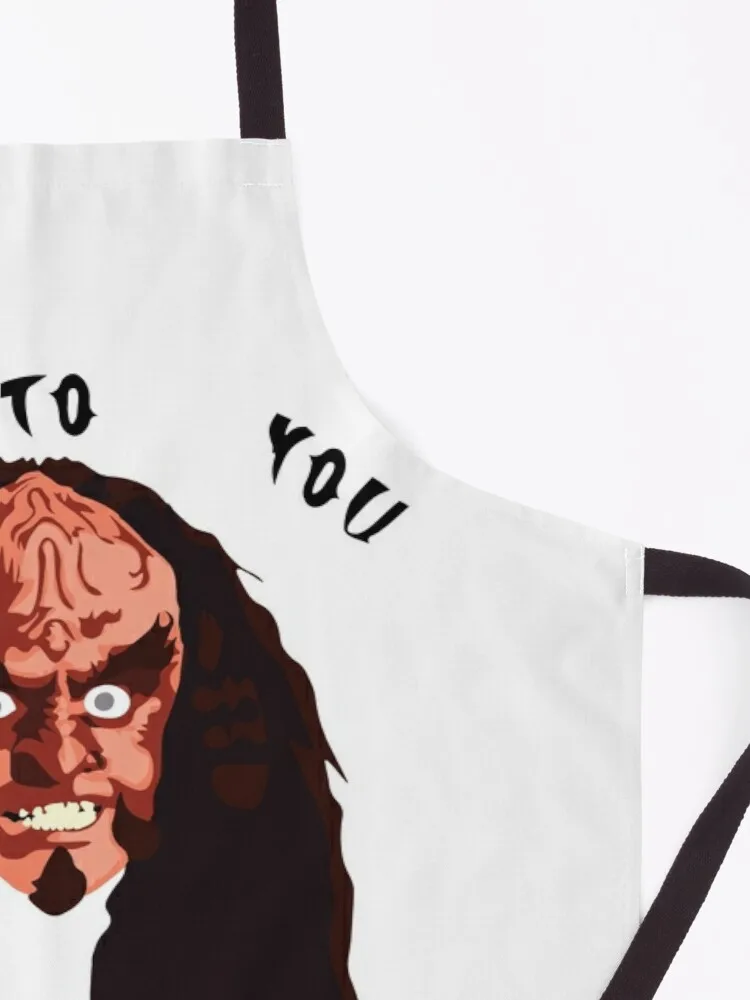 Glory to you. And to your house Apron kitchen and home items