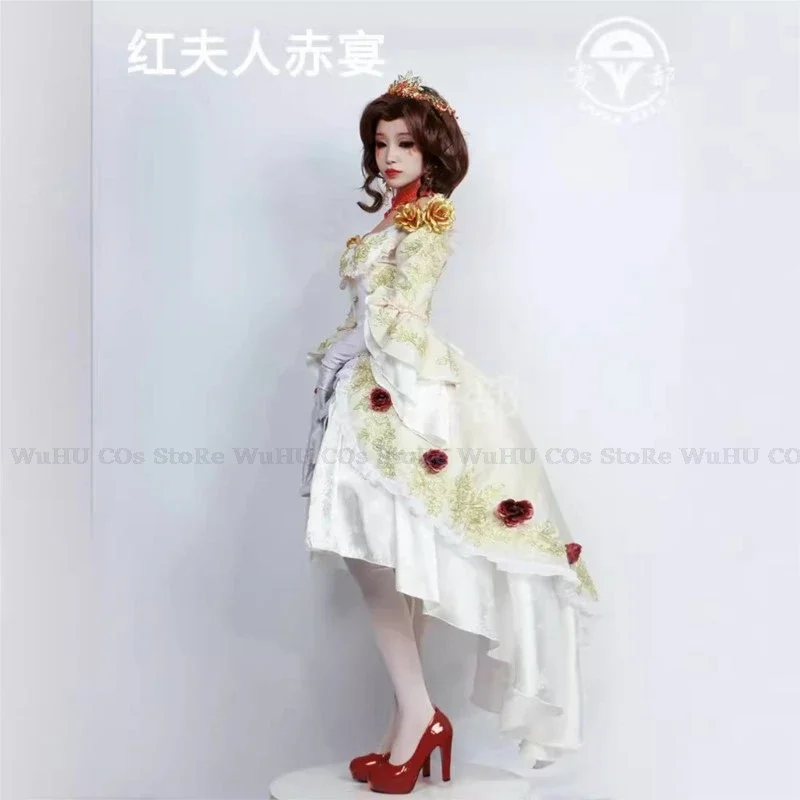 Game Identity V Cosplay Costumes Bloody Queen Mary Wig Cosplay Costume Bloodbath Skin Uniform Clothes Women Party Dresse Evening