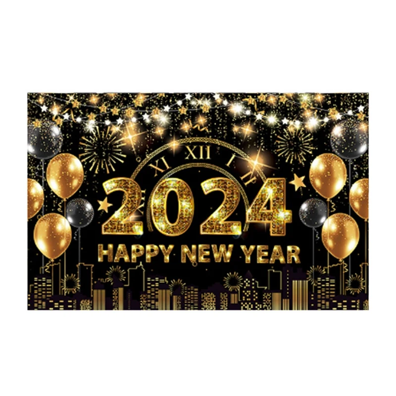 New Years Decorations New Years Eve  Supplies 2024 Happy New Year Party Decoration