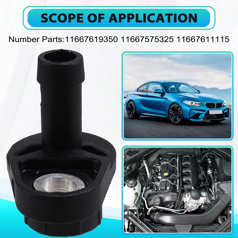 Car Brake Vacuum Pump Valve 11667619350 11667575325 11667611115 For BMW N55 Engine Vacuum Pump Valve