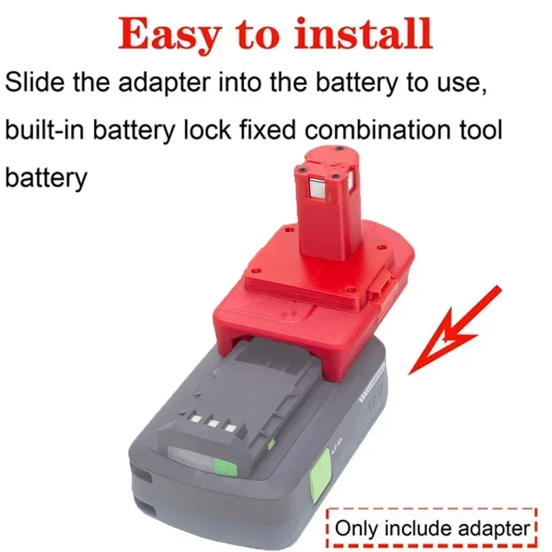 Imagem -04 - Adaptador e Conversor para Ryobi One Mais 18v Adaptador de Bateria Li-ion Ferramentas Converter para Festool Airstream 18v