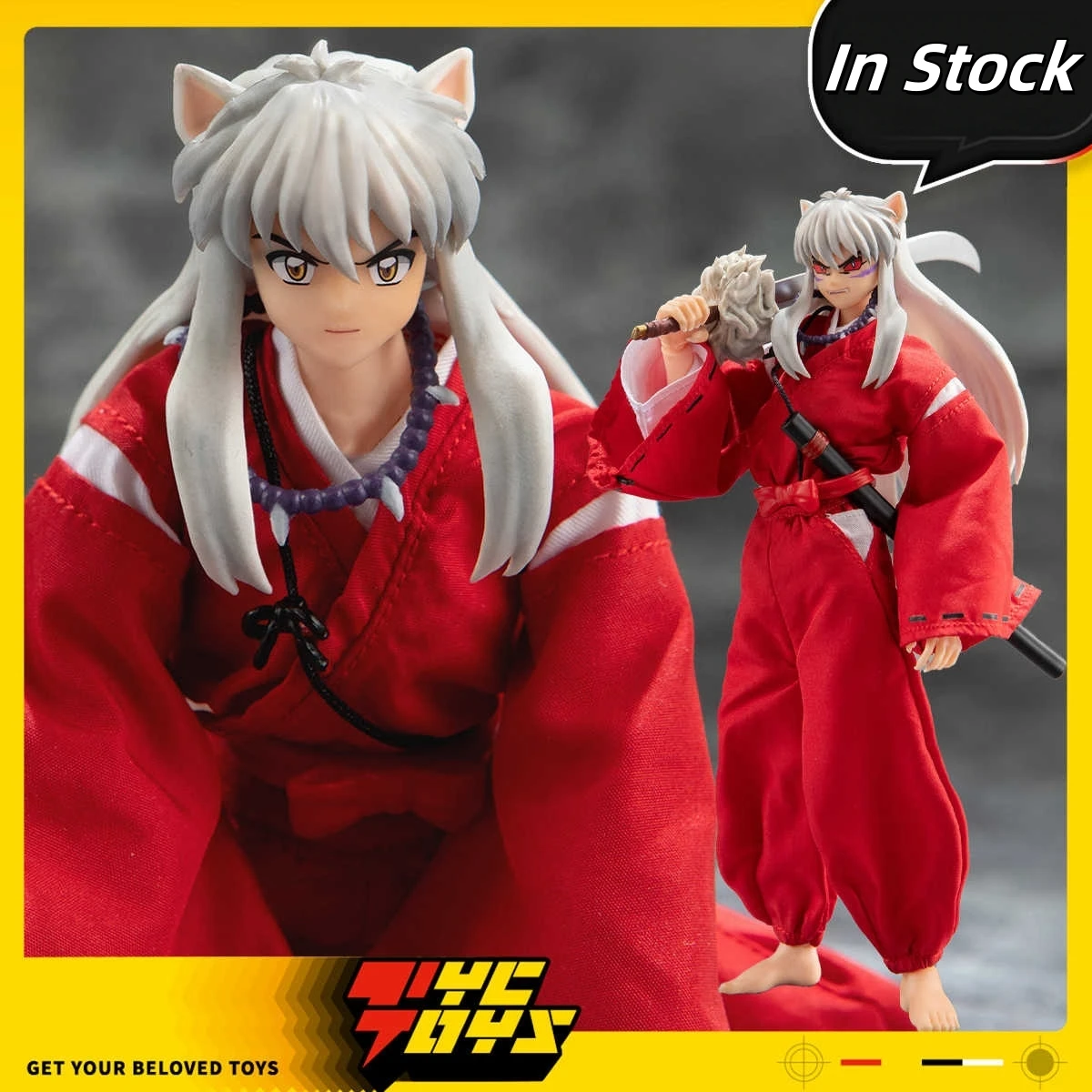 

New In Stock Original Dasin Model Great Toys Inuyasha Action Figure Model Toys Collection Ornament