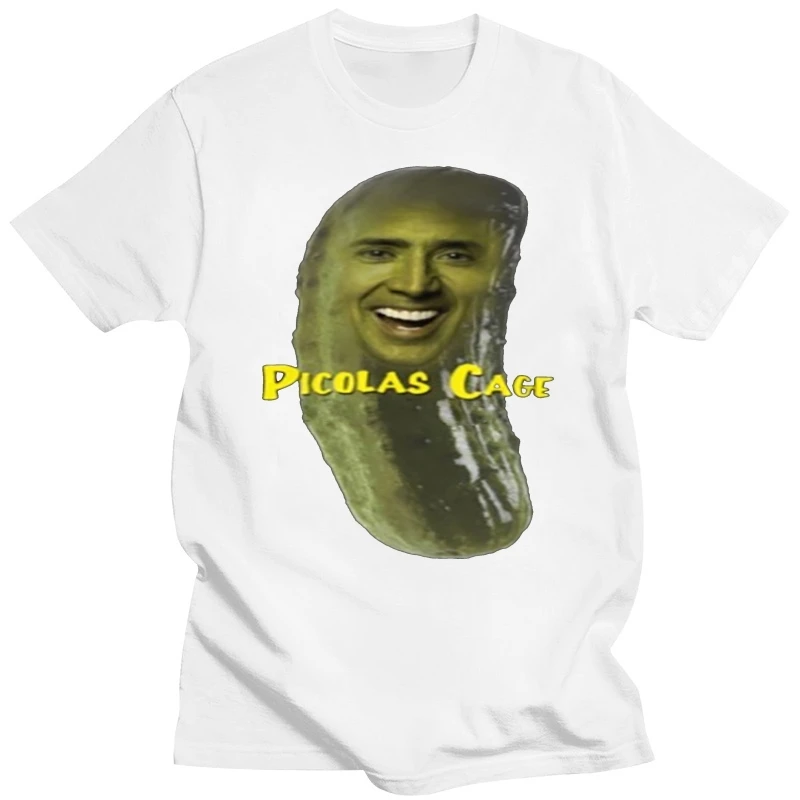 Picolas Cage T shirt pickle picolas pickolas nicolas cage meme 4chan dank meme funny nicholas nickolas