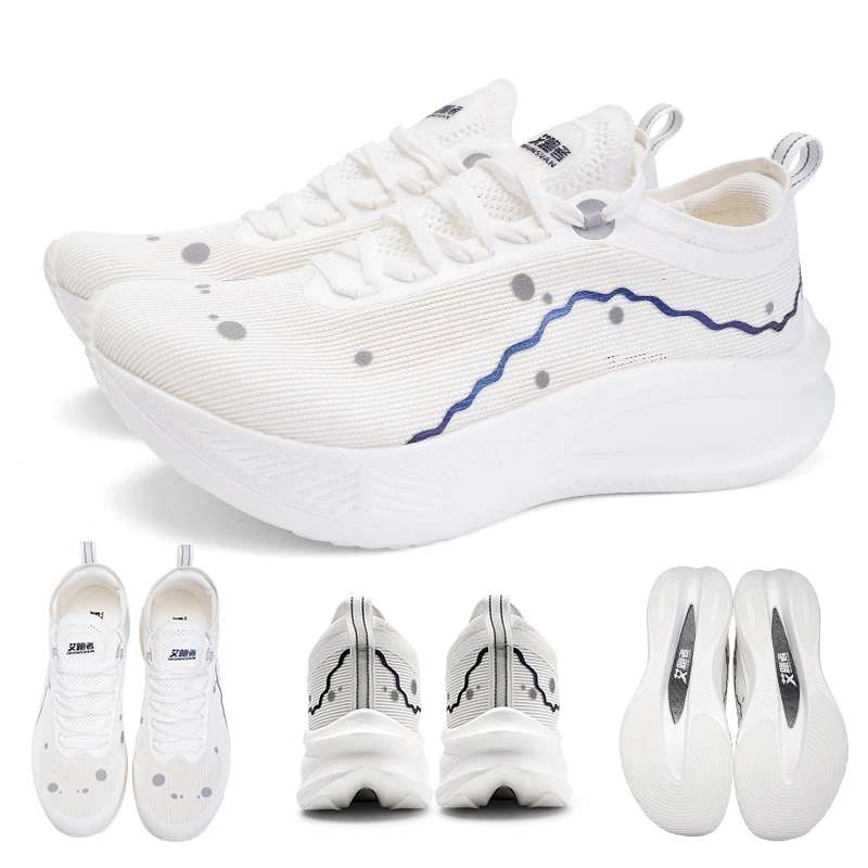 2024 IRUNSVAN وسادة أحذية تدريب المهنية الرجال لوحة كربون عالية الجودة خفيفة الوزن أحذية مقاومة للاهتراء موضة للجنسين