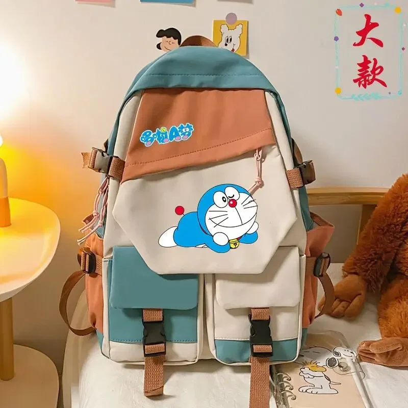 

Doraemon Schoolbag Male and Female Student High School Student Backpack
