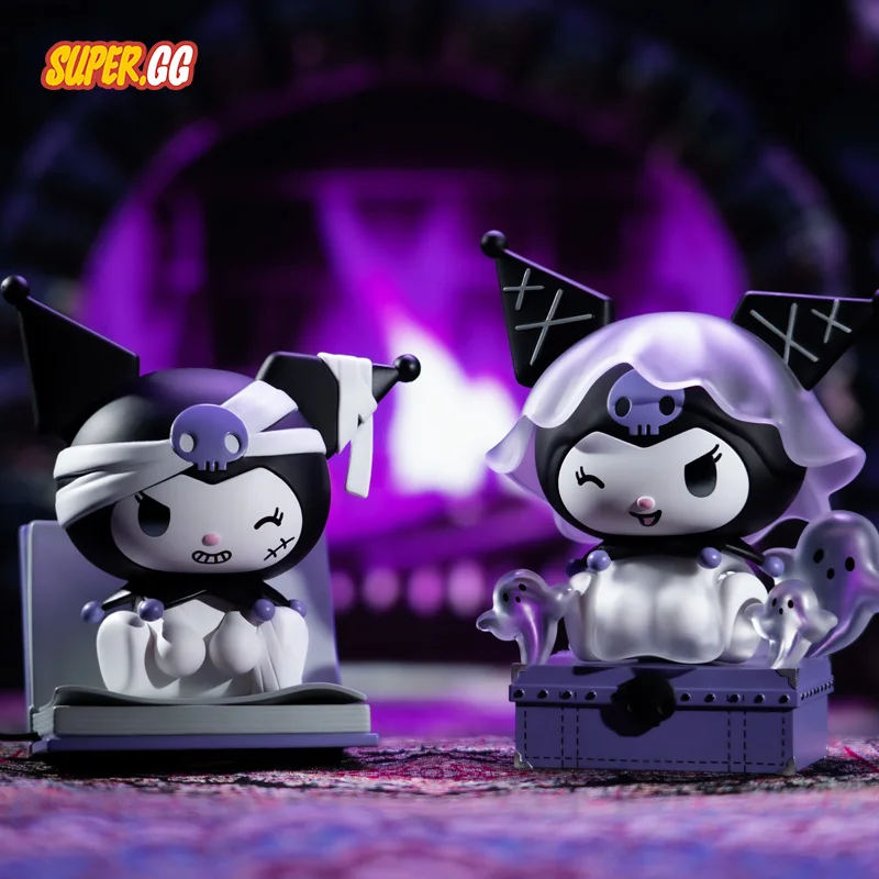 

Spot New Authentic Kuromi Dark Night Monogatari Series Handmade Ornaments Kuromi Cute Dolls School Girls Creativi Birthday Gifts