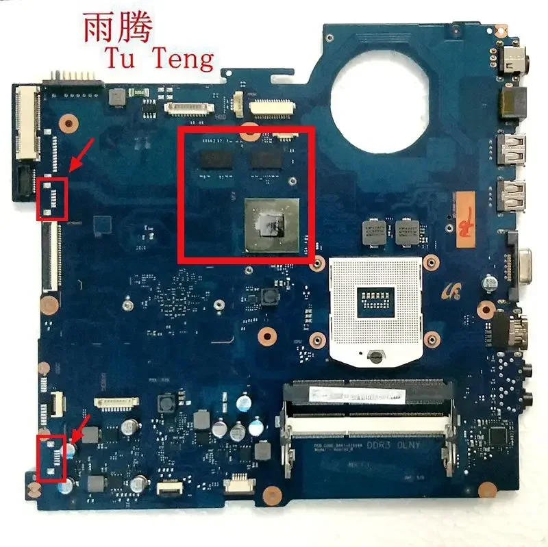 

NP-RV520 RV520 Laptop motherboard For Samsung mainboard Discrete graphics HM65 100% Tested 100% test shipping