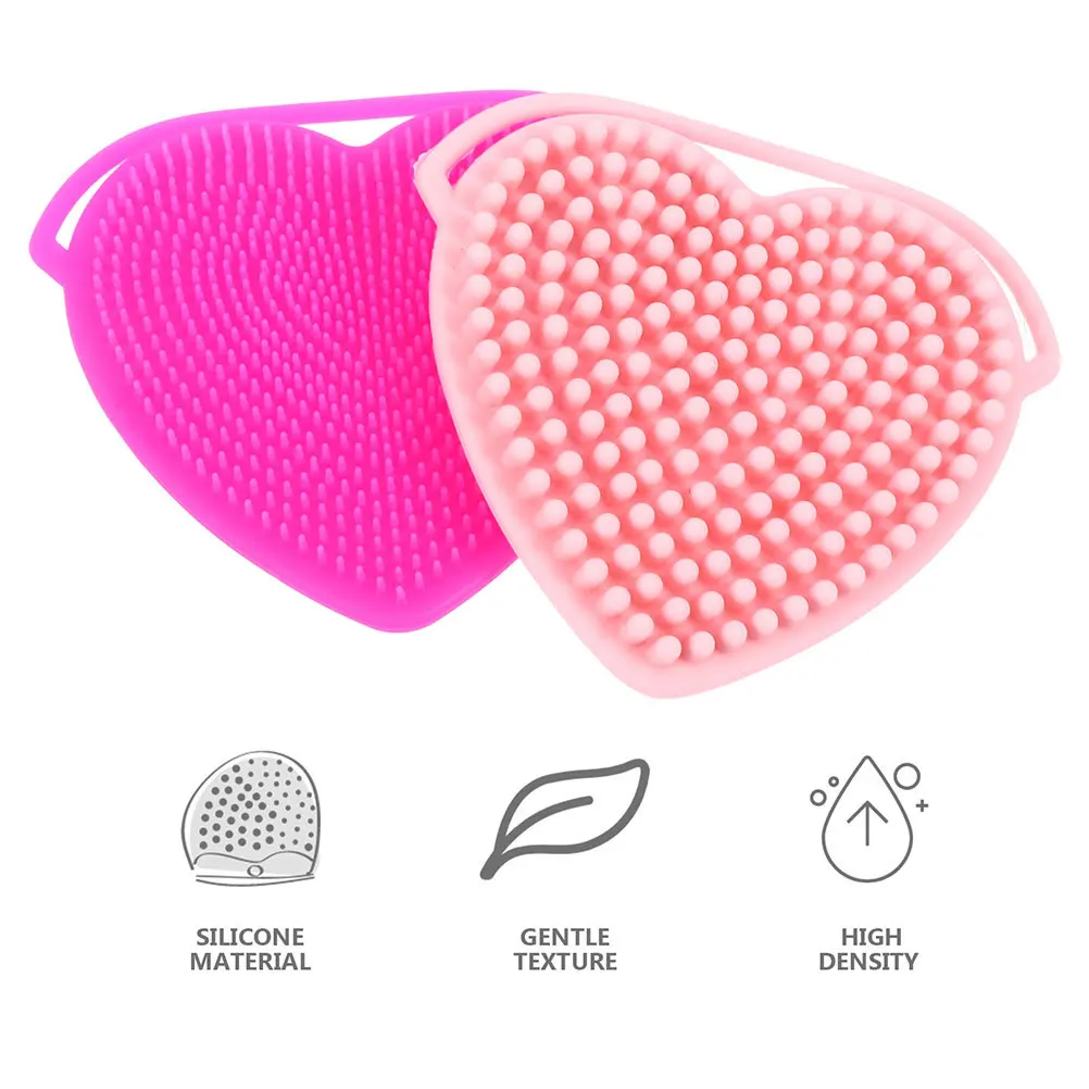4 قطعة فرشاة تنظيف الوجه سيليكون التنظيف العميق التقشير للبشرة الحساسة المحمولة دش الغسيل النساء تدليك الوجه #3