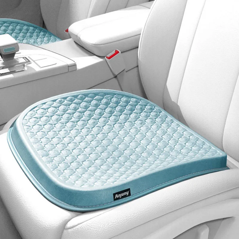 Car Gel Ice Seat Cushion Silicone Mat Ventilate Vehicle Supplies Stuff All season universal Type Driver Interiors Accessory