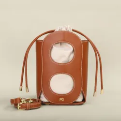 PG PATSY GARIS-Bolso cruzado de hombro para mujer, bandolera de playa con diseño hueco, de diseñador de marca de lujo, novedad de 2024