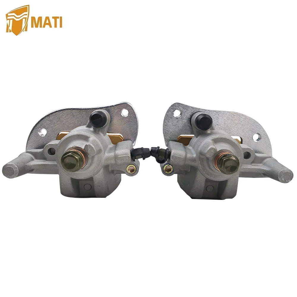 Rear Brake Caliper Assembly 3B4-2580U-02-00 for Yamaha Grizzly 550 YFM550 YFM 550 Grizzly Kodiak 700 YFM700 700K with Pads