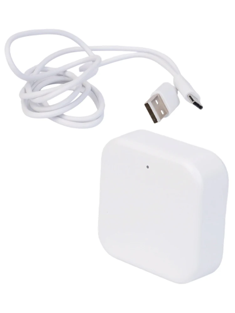 Multiple Device Pairing Remote Lock Control Real-time Monitoring Notifications 10 Meters Range For Smart Lock White