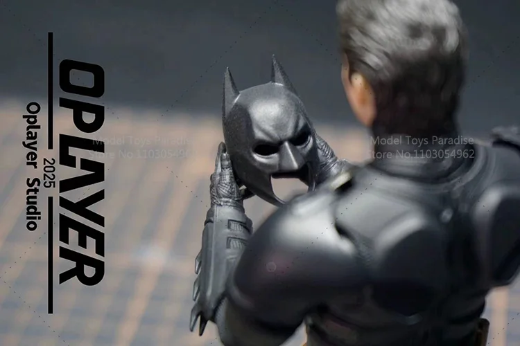 OPlayer 1/12 مقياس كريستيان بيل الجندي فارس الظلام قناع خوذة نموذج رئيس الملحقات صالح 6 '' inart باتمان عمل الشكل الجسم