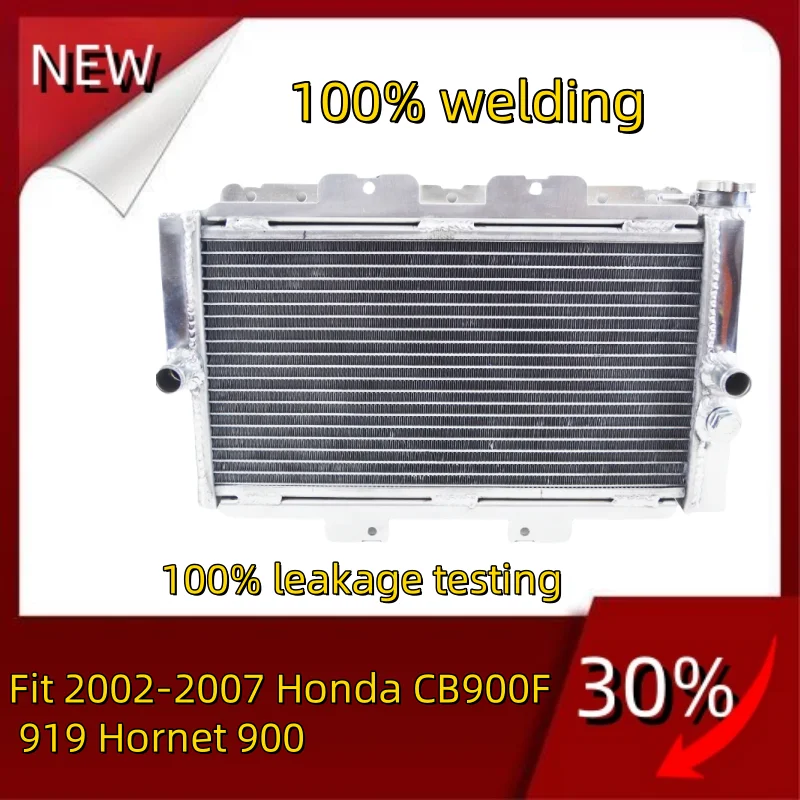 TOP all Aluminum Radiator Fit 2002-2007 Honda CB900F 919 Hornet 900 CB 900 F Coolant 2002 2003 2004 2005 2006 2007