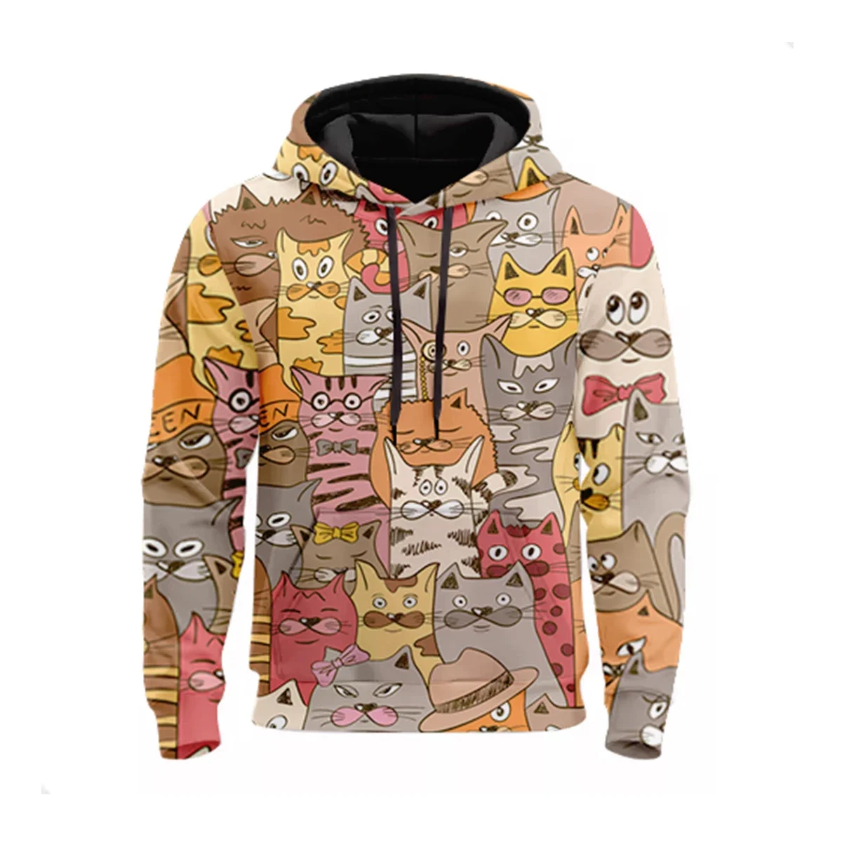 Customized children's hoodies, casual couple sports tops, teenagers' long sleeved pullovers, Christmas gifts