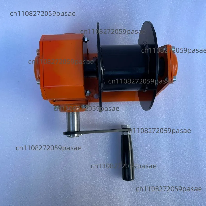 Multifunctional Winch with Bidirectional Self-locking Mechanism; 30:1 Gear Ratio; 200 Kg Lifting Capacity; Awning