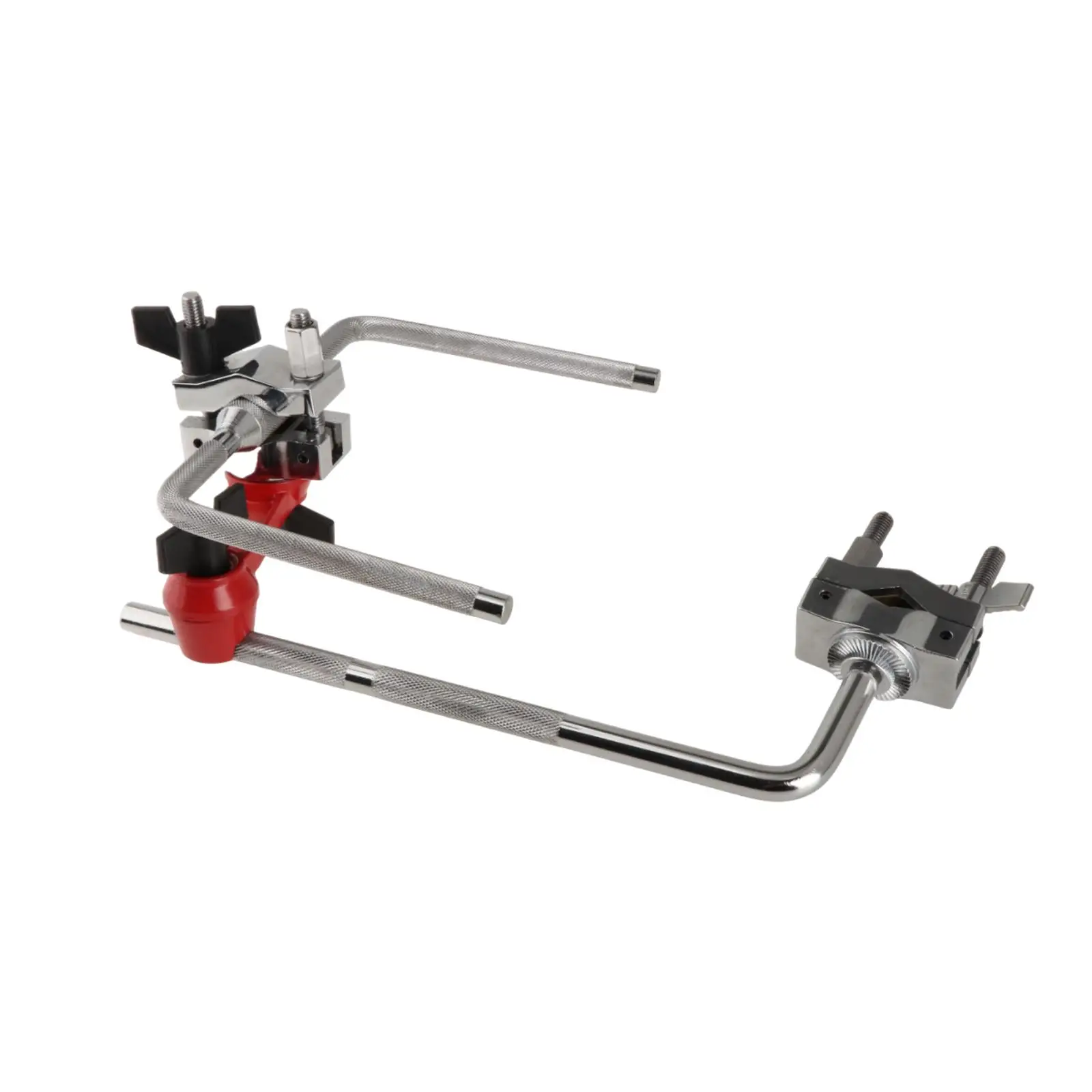 

Cymbal Mount Clamp Easy to Install Heavy-duty Double L Rod Beginners