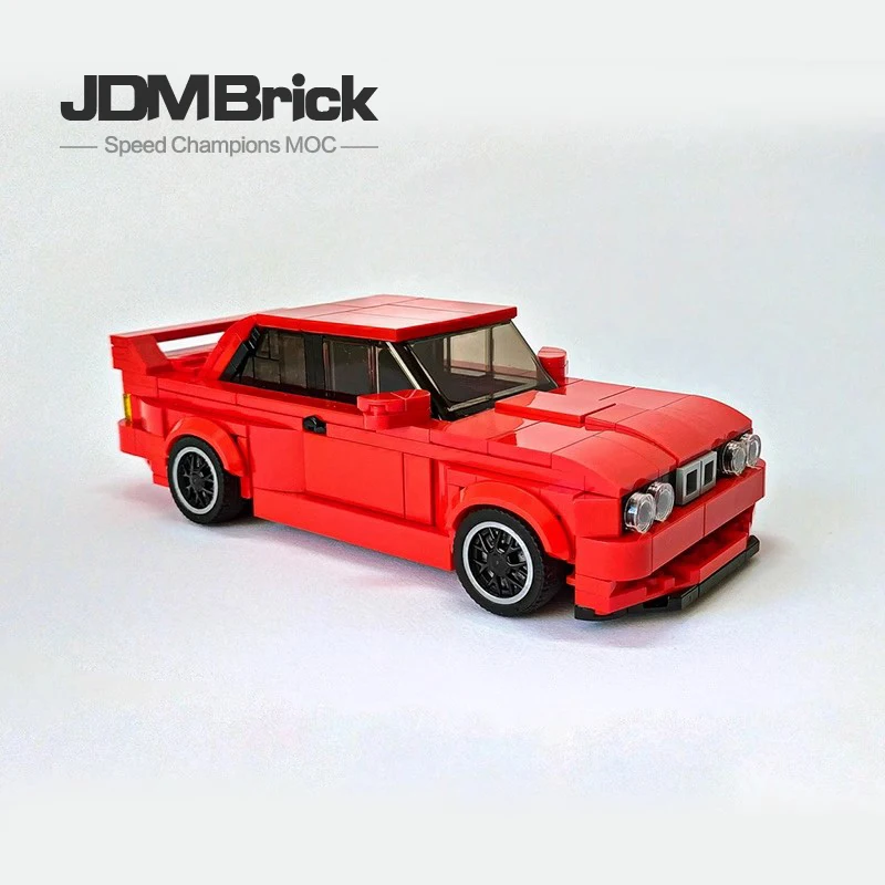 

MOC-53050 Children's Creative Puzzle Combination DIY Small Particle Classic Car Model Speed Sports Car Building Block Toy Gift