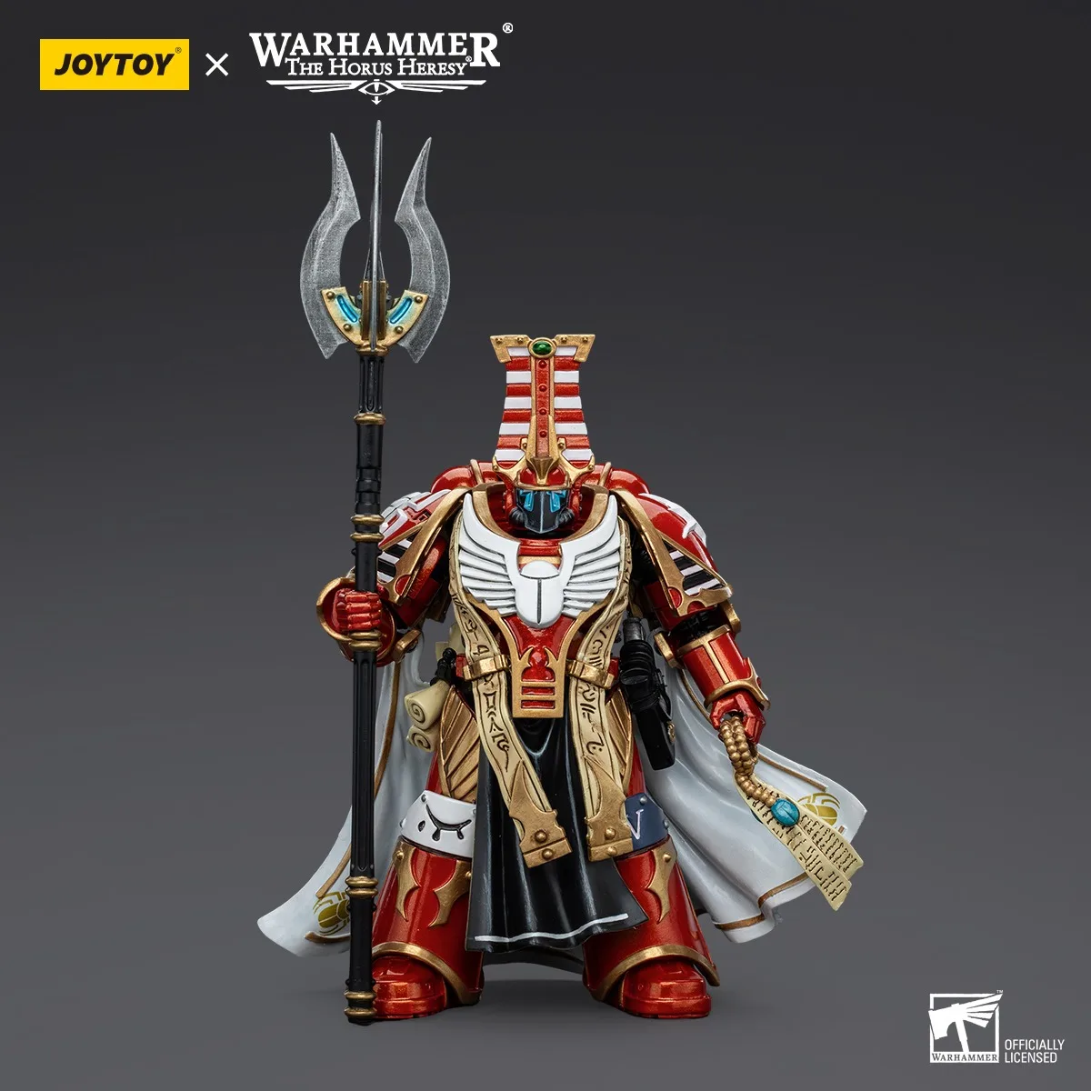 【Accesorios】JOYTOY Warhammer 1/18 Figuras de acción Modelo de Consul Bibliotecario de la Legión de los Mil Hijos 3.75 pulgadas