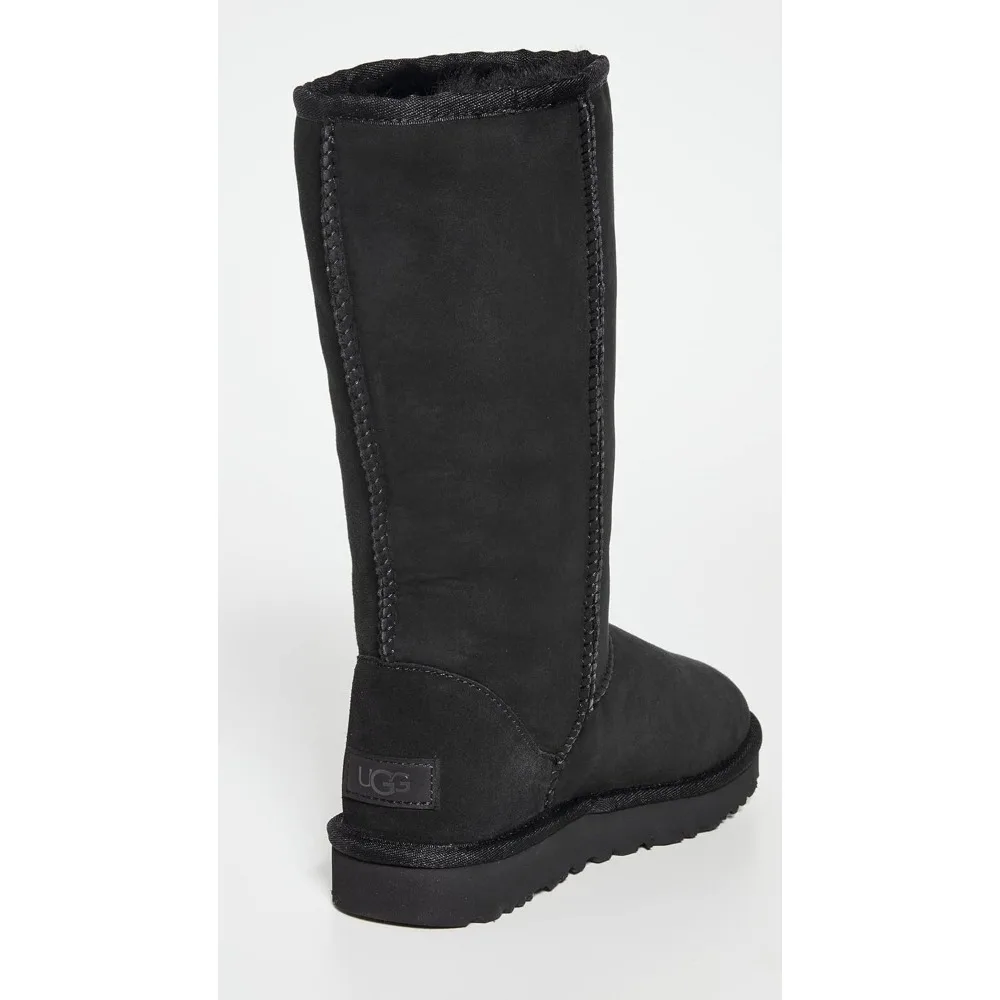 Women's Bailey Bow Tall II Boot,100% Leather Fabric ,Synthetic Outsole,17mm Sheepskin Lining and Insole Waterproof Boots