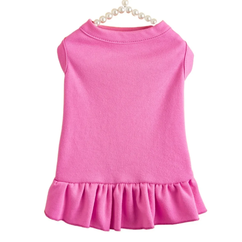 Pet Supplies Sleeveless Pet Summer Clothes Breathable Soft Cat Skirt Thin Design Fashionable Pet Princess Dresses Summer