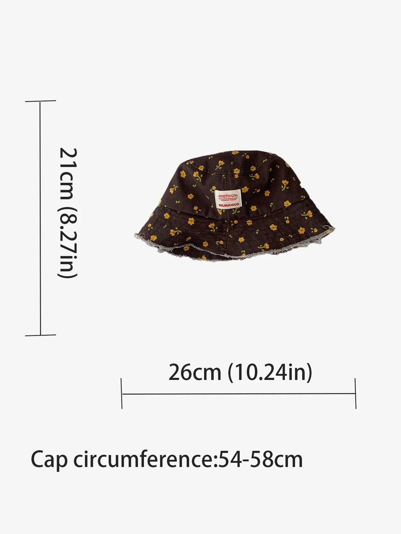 Small Fresh,Sweet Floral Fisherman Hat Thin Pastoral Style Frayed Sunshade Basin Hat Versatile Hat for Taking Photos and Travel